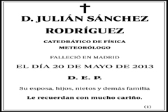 Julián Sánchez Rodríguez
